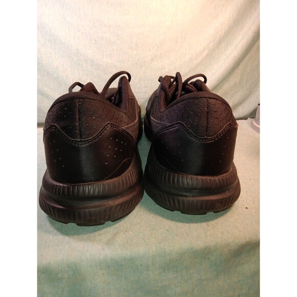 asics gel contend 8 mens size 15 shoes black athletic running sneaker - Picture 4 of 6